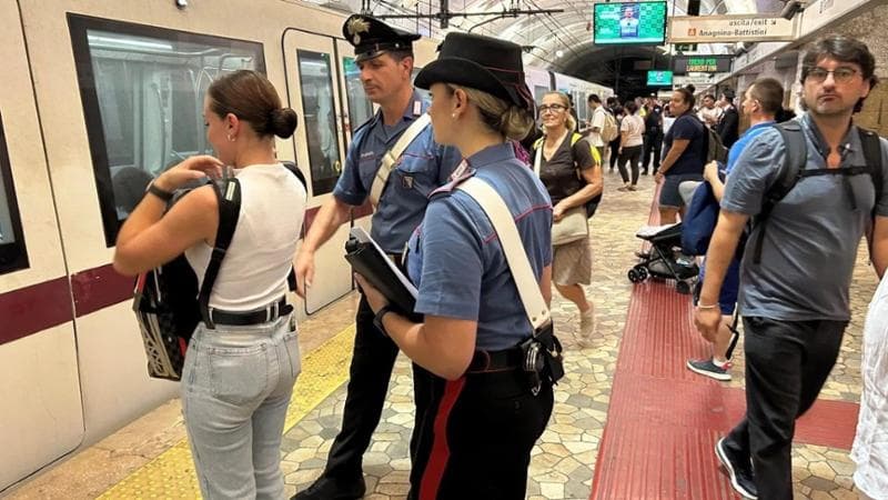 Da gennaio due arresti al giorno di borseggiatori della Metro