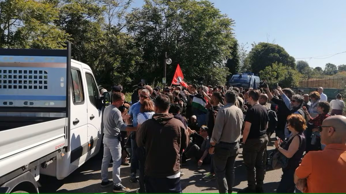 I comitati “No stadio” contro l’impianto della Roma a Pietralata