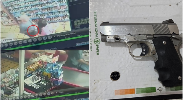Tenta una rapina armato di una Colt, ma viene fermato dal vigilante