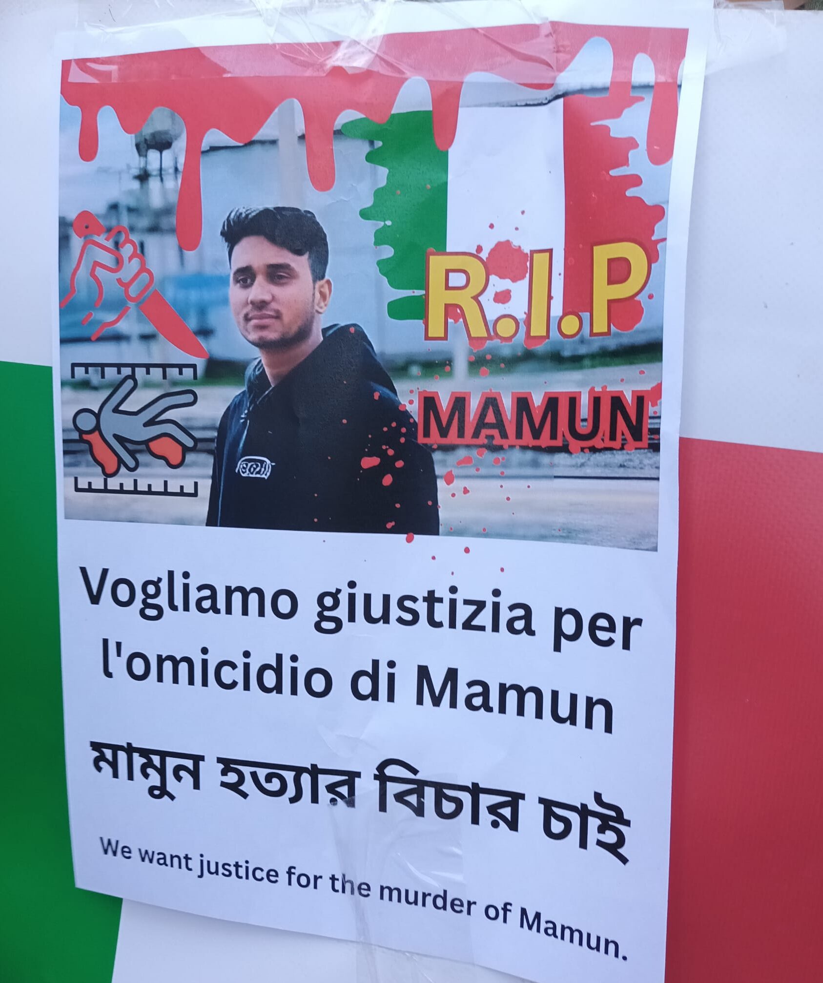 Per l’omicidio dello chef bengalese si cerca un clochard nordafricano