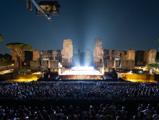 Caracalla Festival 2025: un successo tra musica, vip e arte senza tempo
