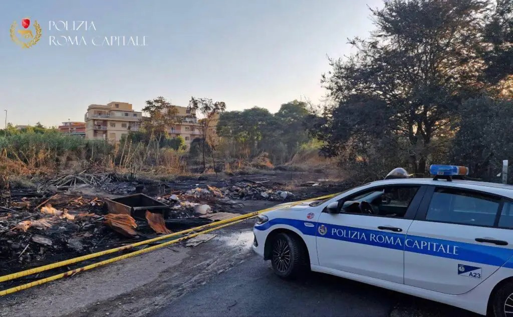 Nuovo rogo doloso alla Magliana: scoperta una nuova discarica abusiva