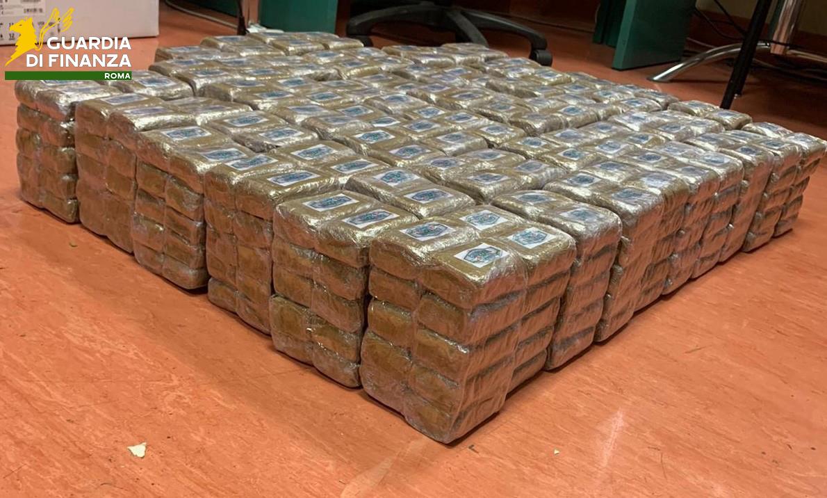 Roma, operazione antidroga della Guardia di Finanza: 9 arresti