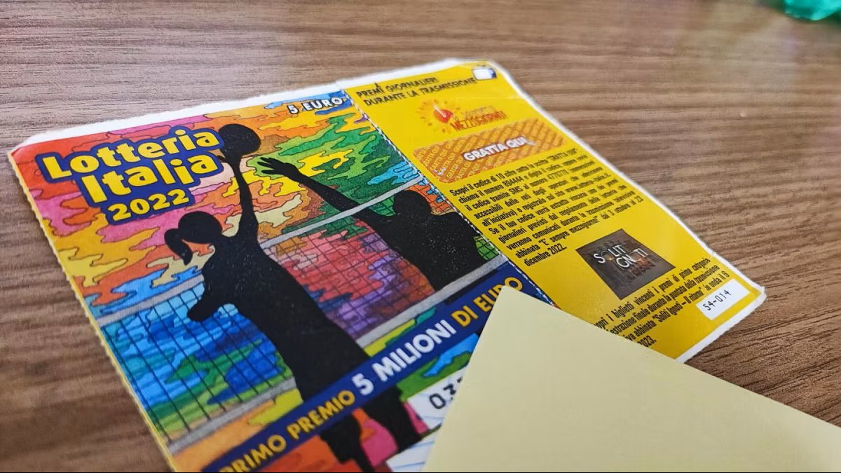 Lotteria Italia, boom di biglietti venduti e 1,3 milioni di euro di premi non riscossi