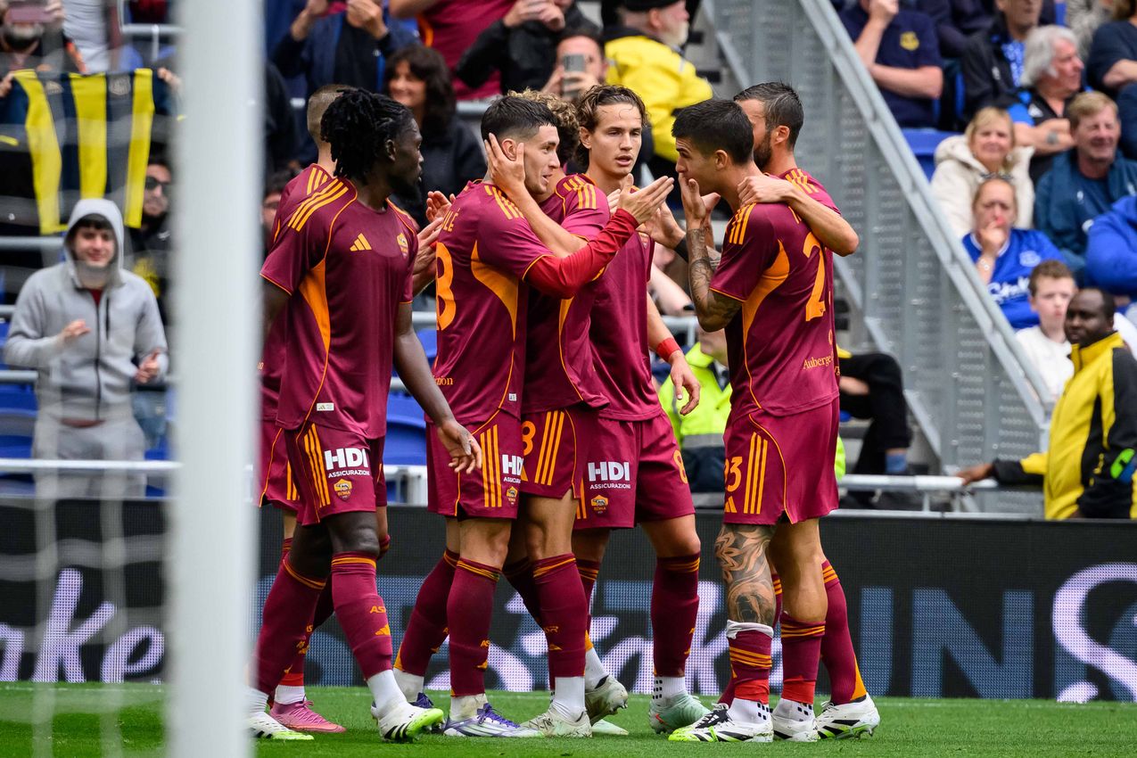 Amichevoli, con un goal di Soulè la Roma supera l’Everton