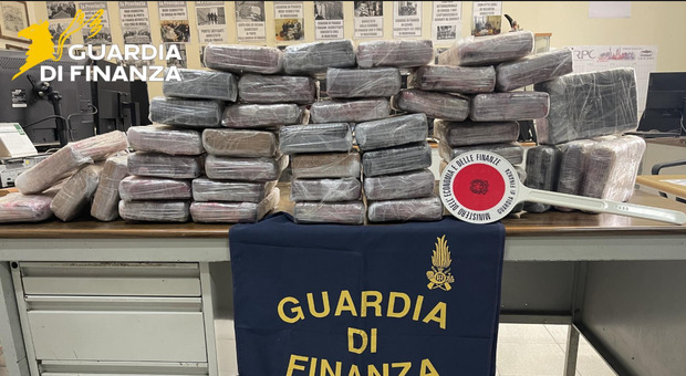 Maxi-sequestro di cocaina al porto di Civitavecchia: 50 chili recuperati