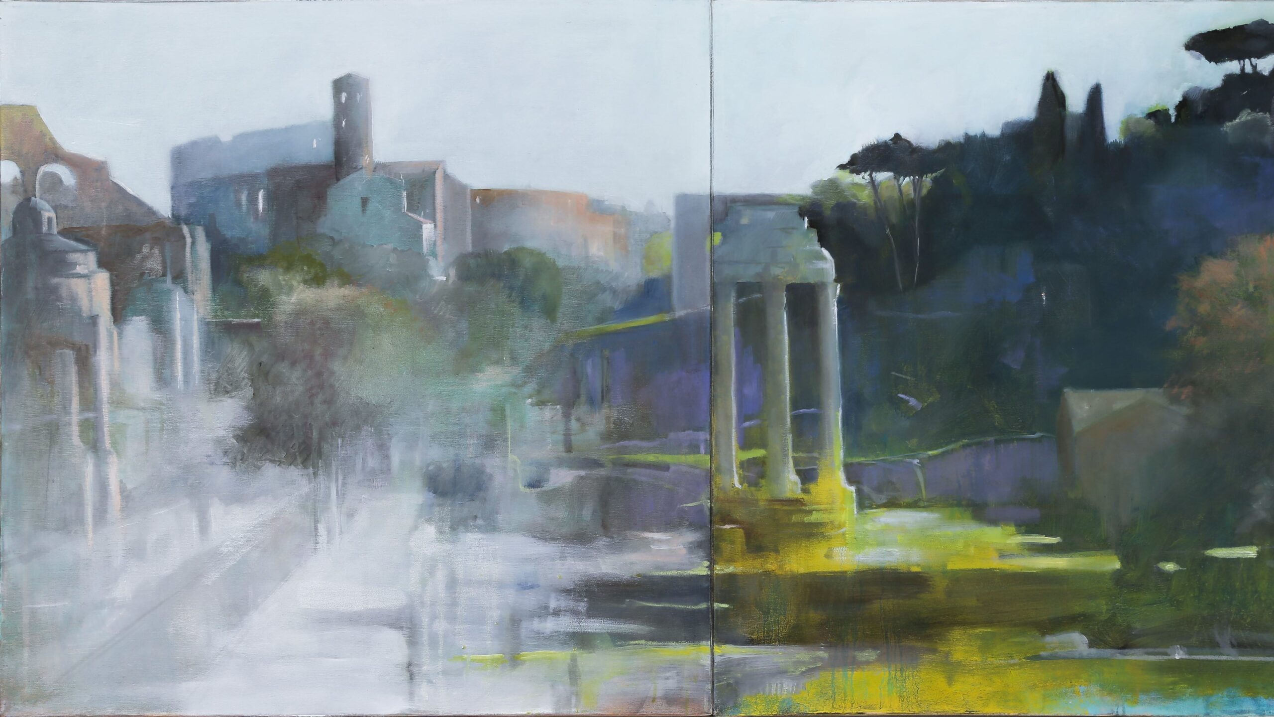 Gabriella Morbin in mostra a Roma con ContrAppunti liberi. Per una sinfonia romana