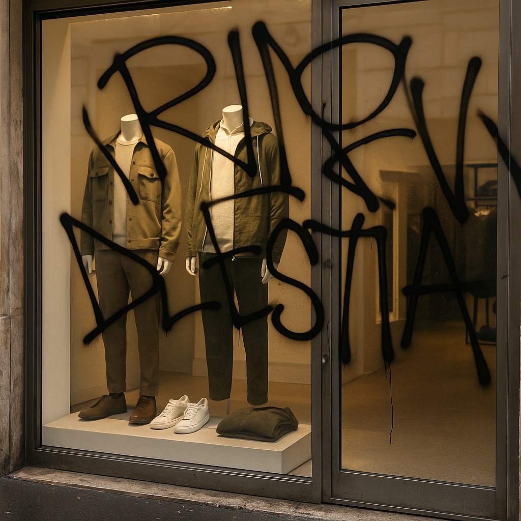 Roma, commercianti esasperati dai cortei Pro Pal: “Perdite fino al 50%”