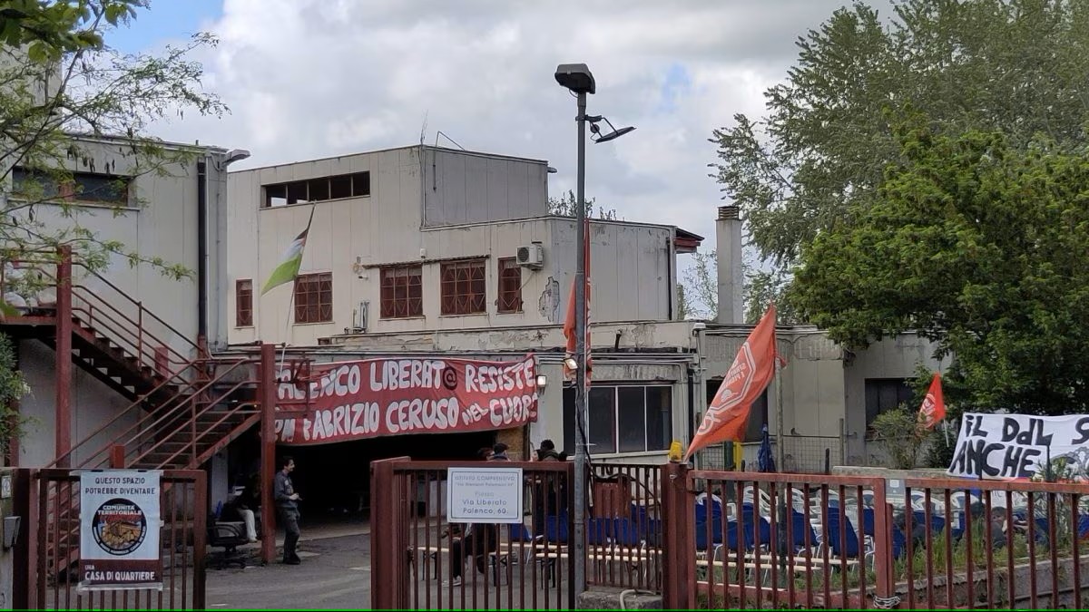 Roma, all’ex-scuola Palenco 200 occupanti abusivi