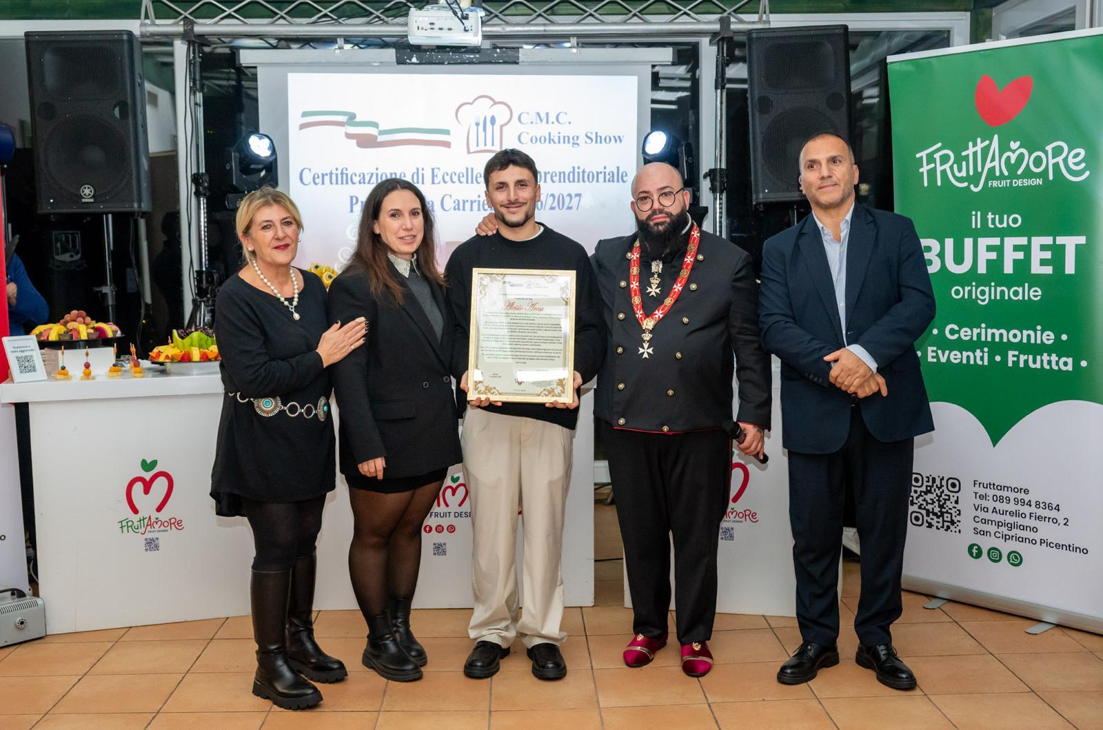 Premio Eccellenza Imprenditoriale 2026 assegnato a “Quattro Fuochi”