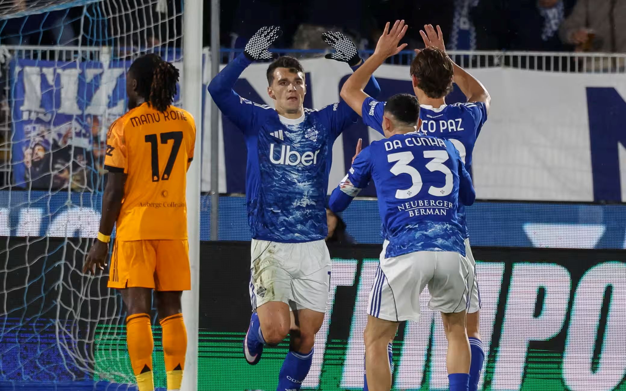 Roma, amaro stop a Como, condito da nuove polemiche arbitrali