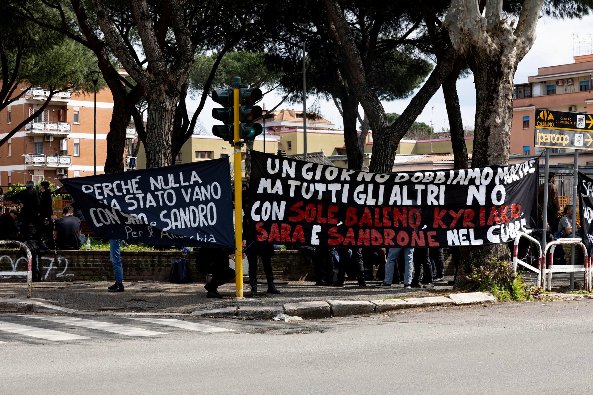 Roma, 91 fermi preventivi agli anarchici col nuovo decreto sicurezza