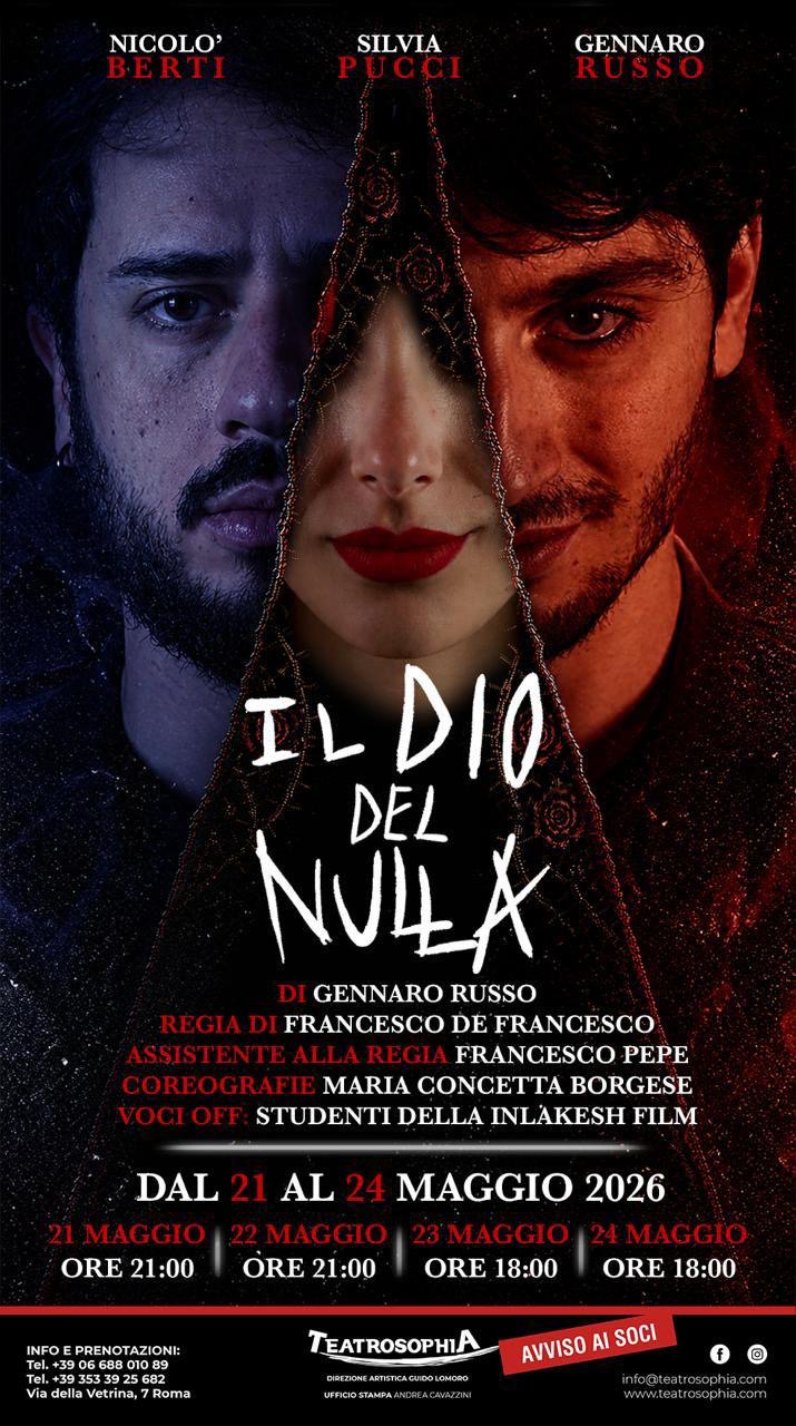 “Il Dio del Nulla” a Teatrosophia: un viaggio noir tra seduzione e potere