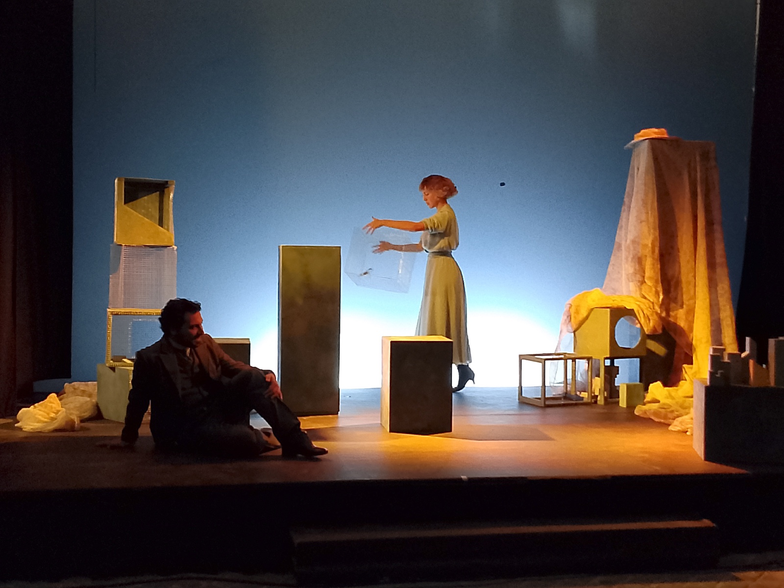 Roma, al Teatro Arcobaleno l’esperimento scenico tra Dostoevskij e l’Accademia di Belle Arti