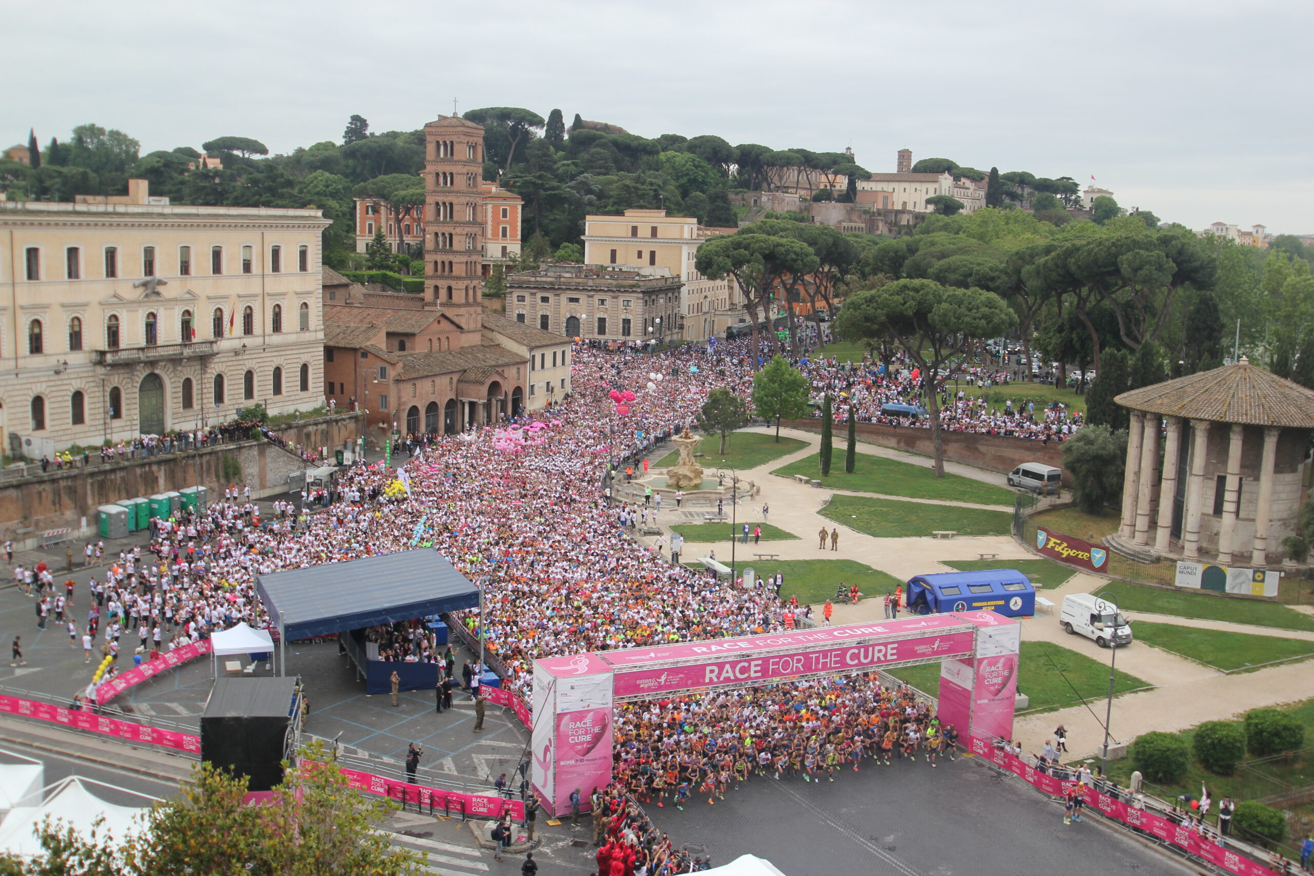 Race for the Cure 2026 a Roma: record con 200mila presenze