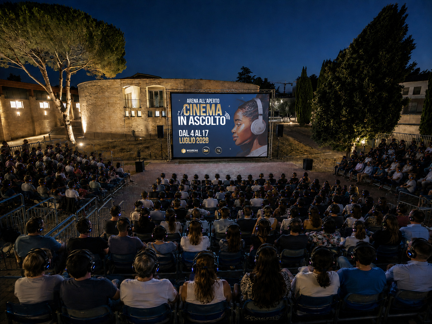 Roma, dal 4 al 17 luglio torna la rassegna “Cinema in Ascolto”