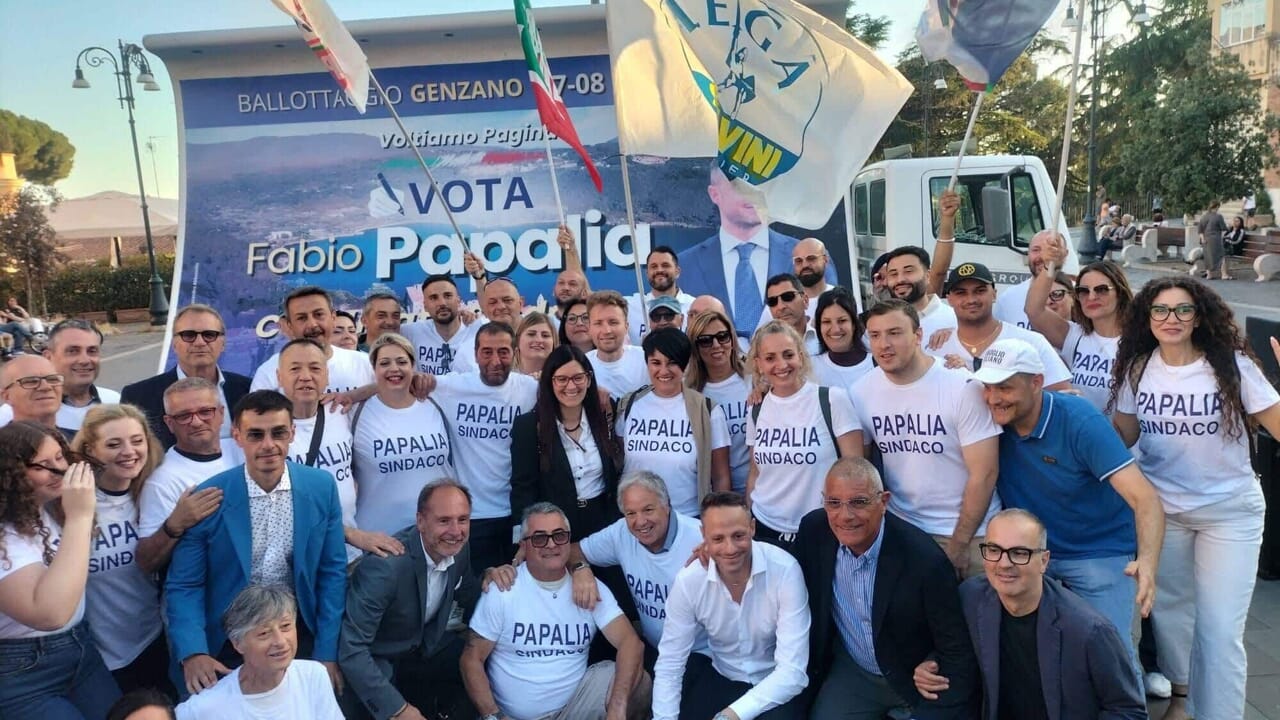 Genzano, svolta storica: eletto Papalia, primo sindaco di centrodestra