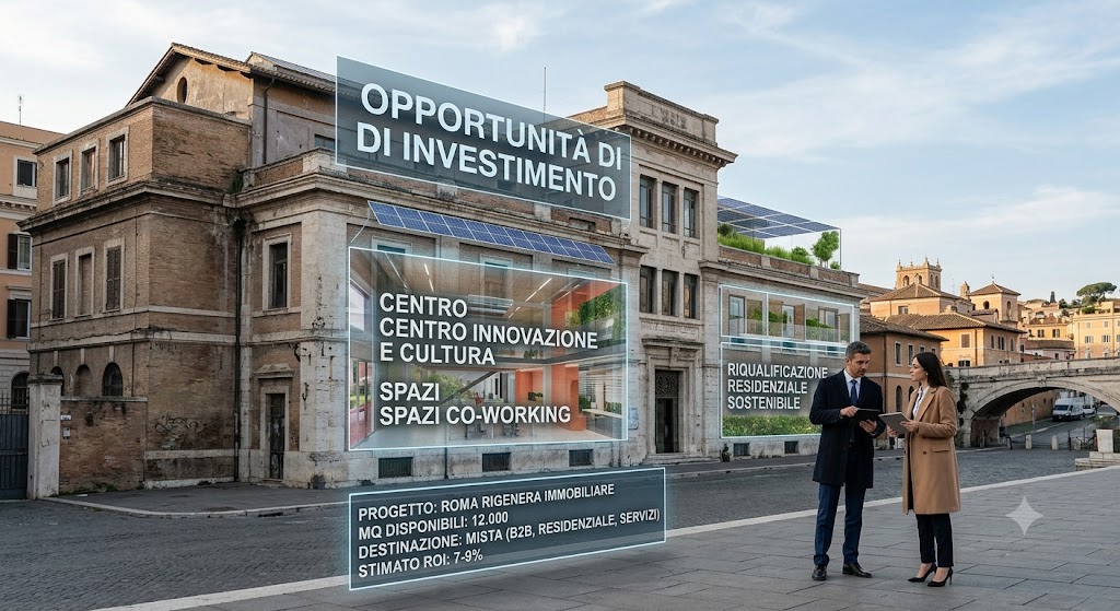 Roma, immobili pubblici inutilizzati: nuove occasioni per chi vuole investire