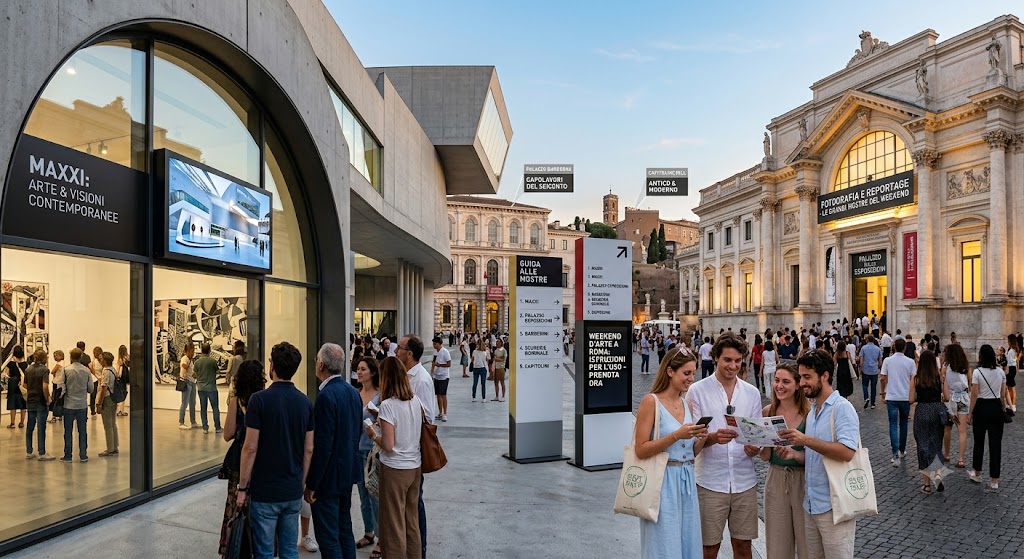 Mostre Roma Week End 25 luglio 2026: da Caravaggio al Contemporaneo