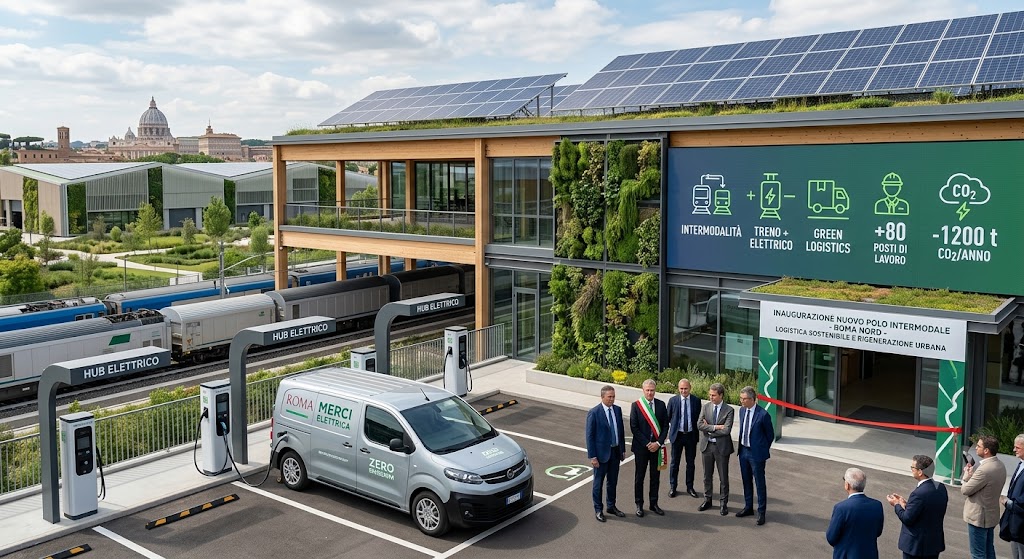 Riqualificazione urbana: inaugurato il nuovo polo intermodale a Roma