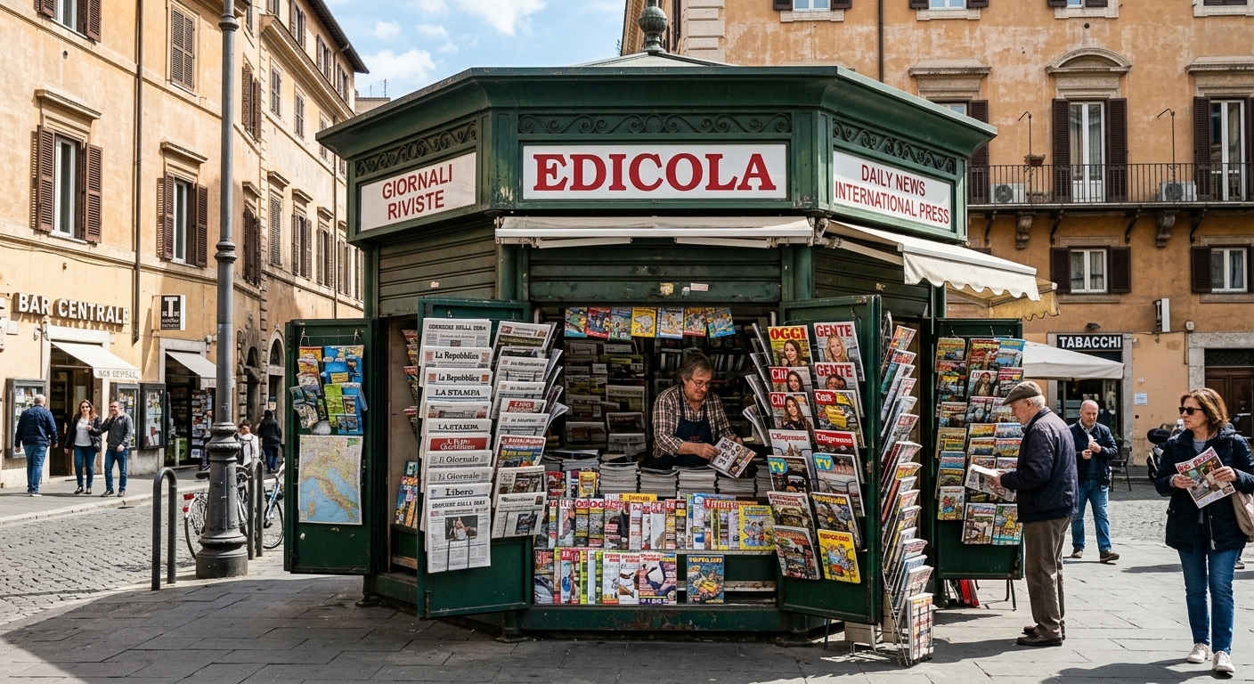 Digital Marketing e Prossimità: Roma Salva le Edicole con la Pubblicità Digitale in Deroga