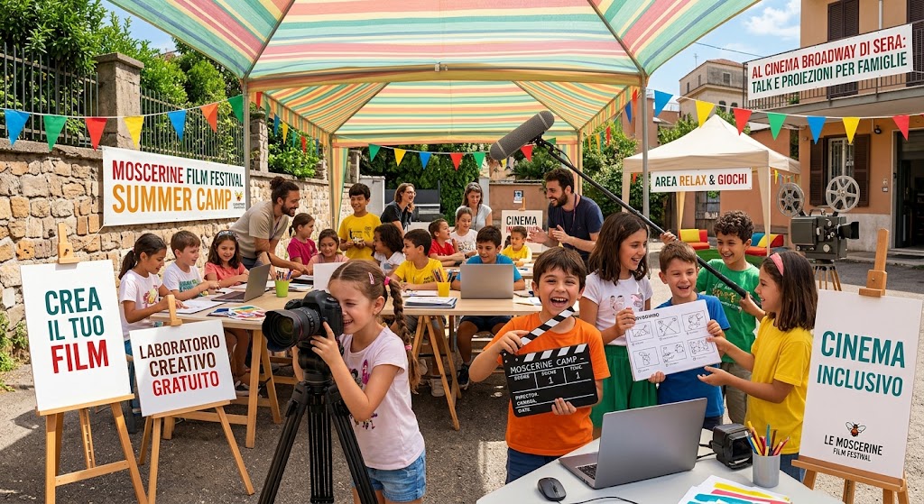 Al via il Moscerine Film Festival Summer Camp: Due Settimane di Cinema e Creatività Gratuita per Under 12
