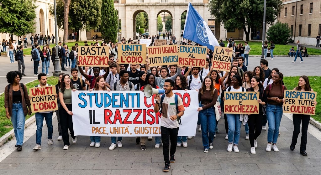 Mobilitazione Studentesca a Roma: Flash Mob e Presidi contro il “DL Razzismo”