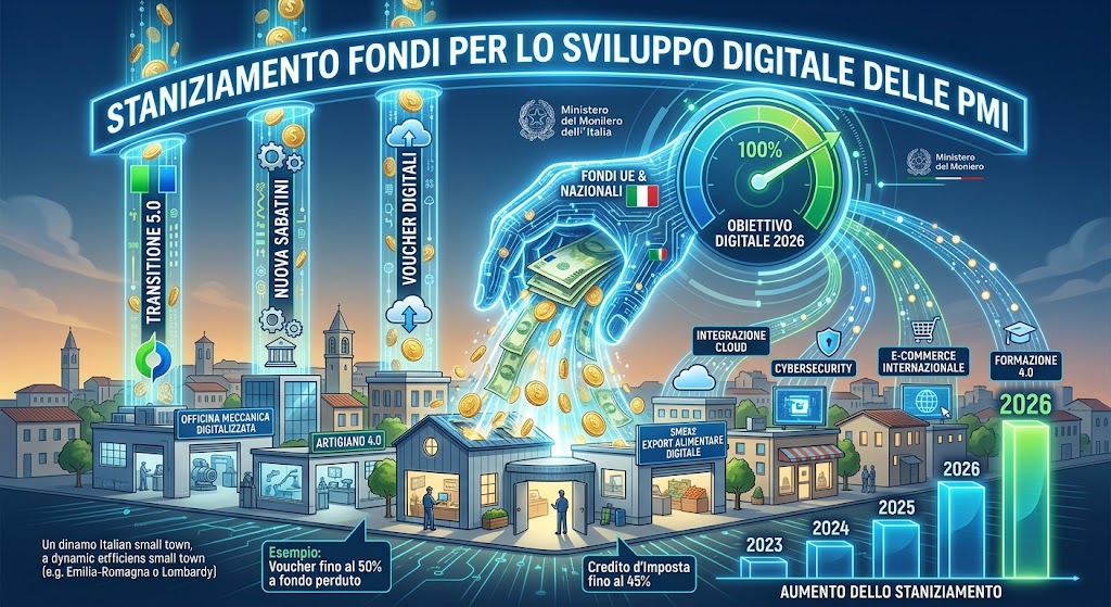 Digitalizzazione PMI nel Lazio: Pronti 15 Milioni di Euro a Fondo Perduto con il Nuovo Voucher 2026