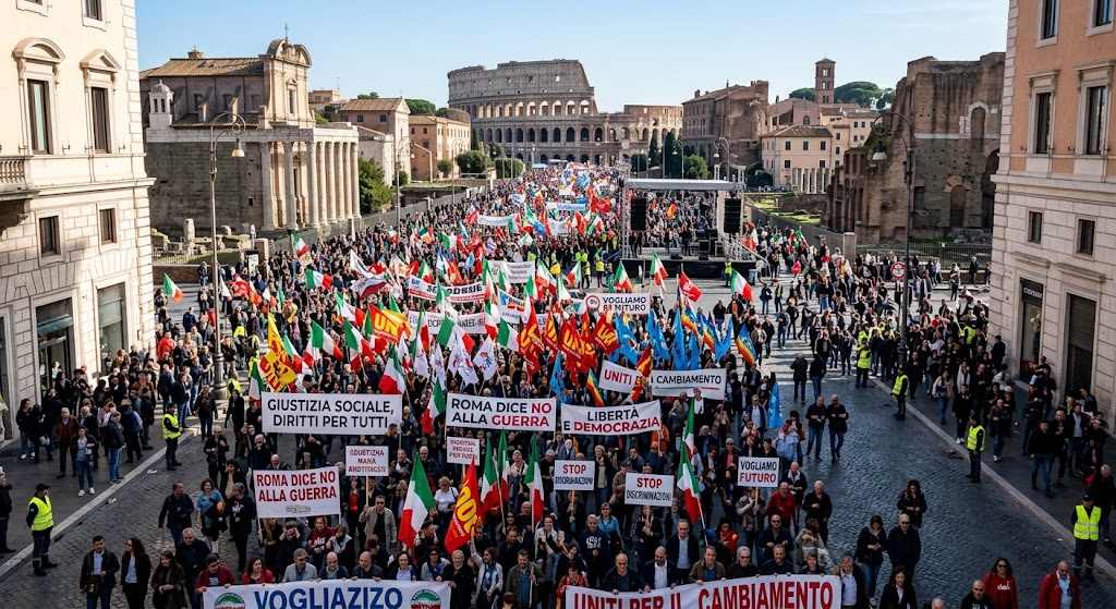 Spaccatura a Sinistra per il Corteo di Spin Time: Arci Roma e i Comitati Attaccano Gualtieri e Danno Forfait