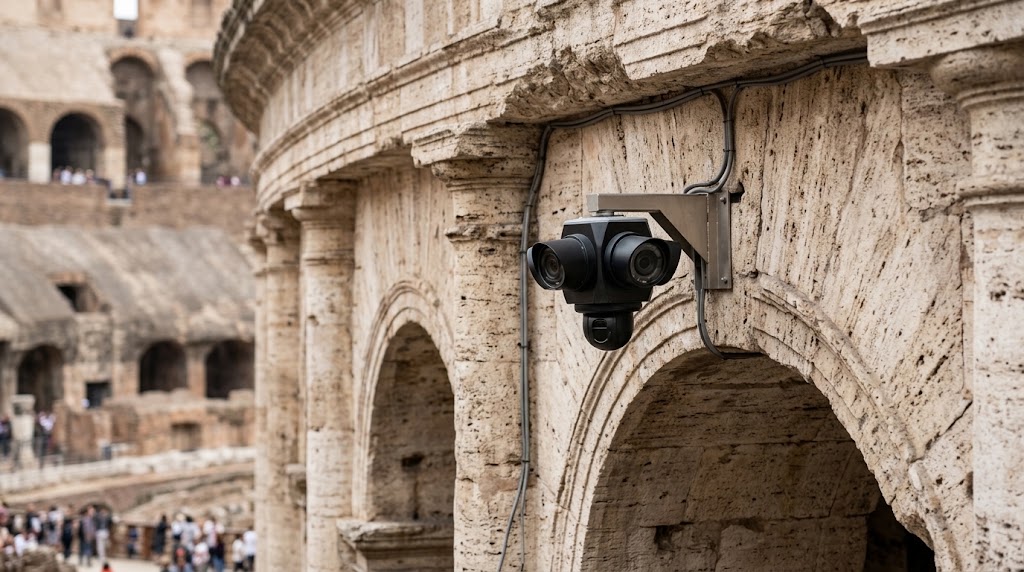 Roma più sicura: in arrivo 65 nuove telecamere dal Colosseo a Termini