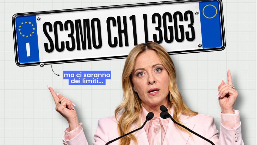 Dal 2028 si potranno personalizzare le targhe anche in Italia: creatività libera – Ecco i costi (e i limiti)